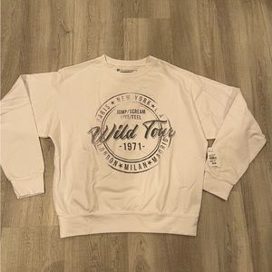 NWT PRINCE PETER WILD TOUR sweatshirt. Size Small.